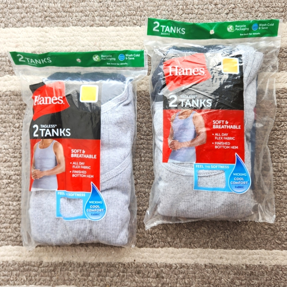 Hanes Tagless Tanks